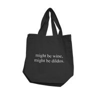 Nobu Wine Dildos Tote Black