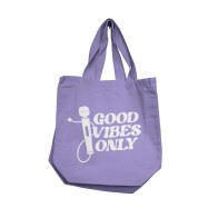 Bolsa Reutilizable Nobu Good Vibes Only Lilac