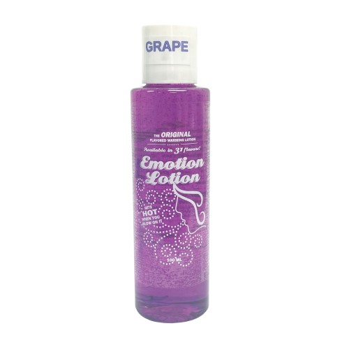 Emotion Lotion Grape - Warming Massage Delight