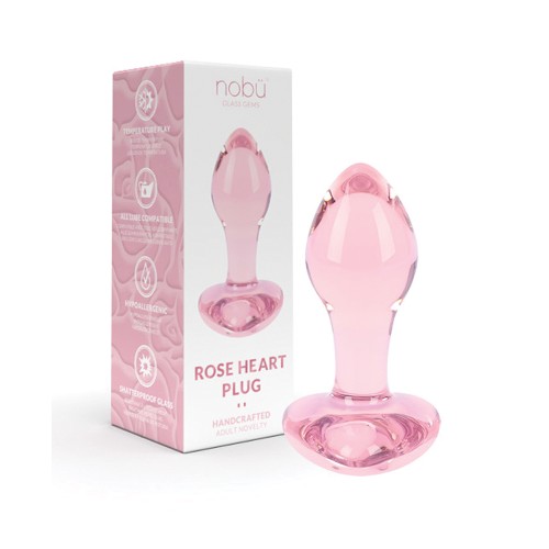 Nobu Rose Heart Plug