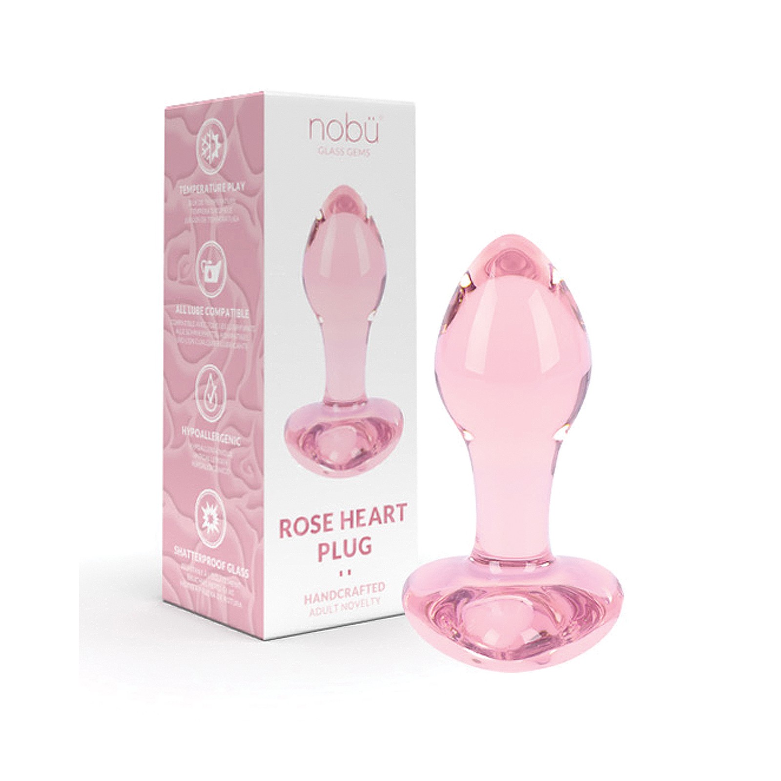 Nobu Rose Heart Plug