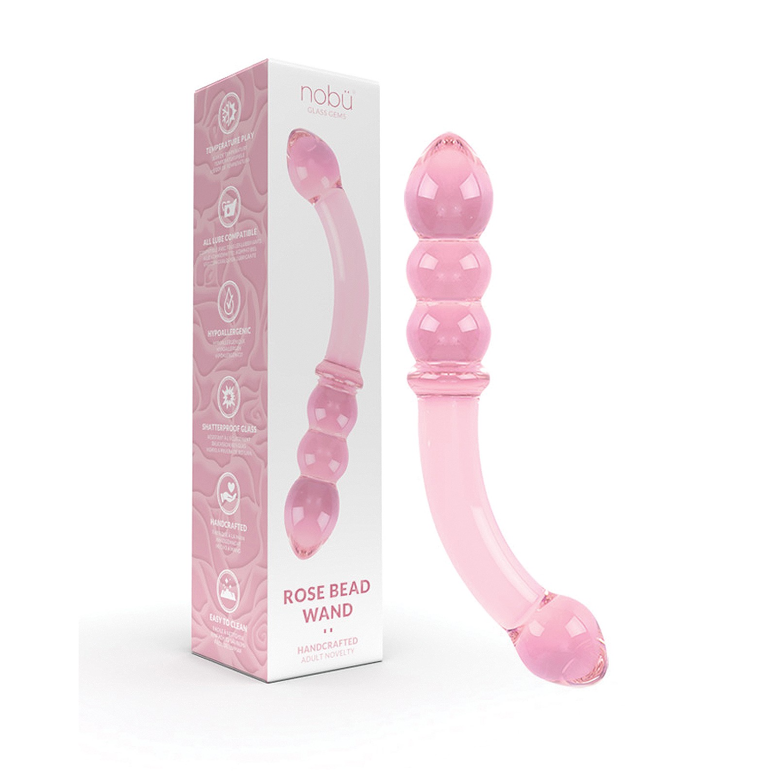 Nobu Rose Bead Wand