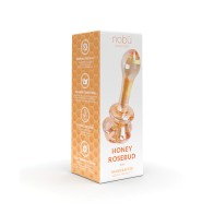 Joyas de Vidrio Nobu Honey Rosebud Ámbar