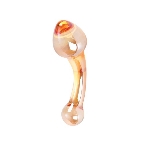 Nobu Honey Dipper Glass Wand - Amber