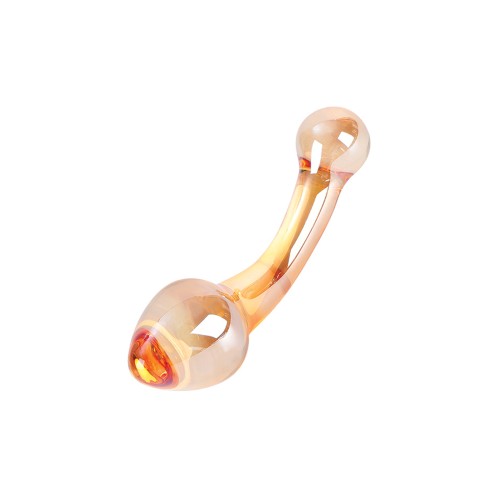 Nobu Honey Dipper Glass Wand - Amber