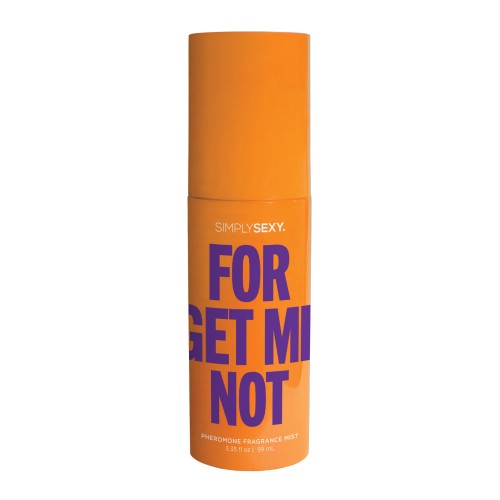 Simply Sexy Pheromone Body Mist - Forget Me Not for Natural Attraction