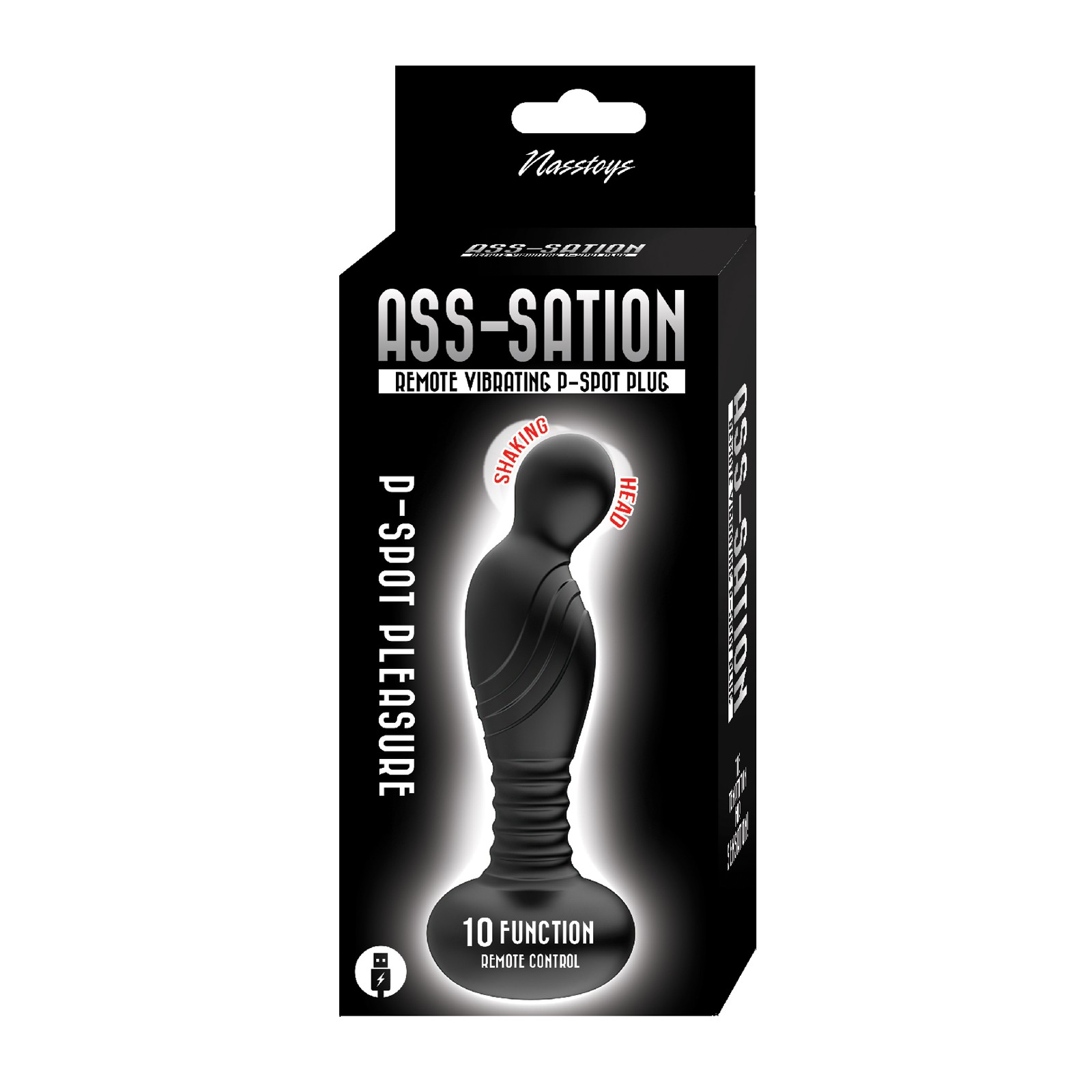 Conector Vibratorio Remote P-Spot Ass-sation Negro