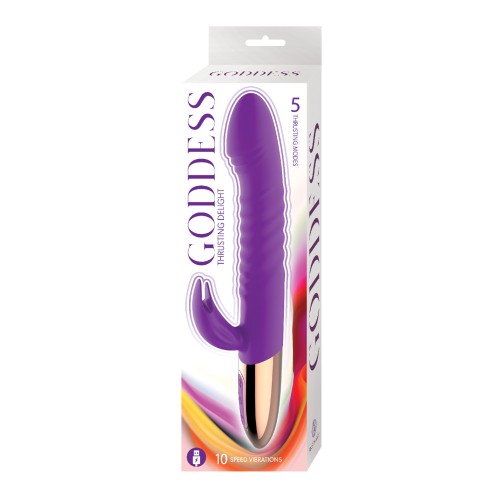 Goddess Thrusting Delight Purple