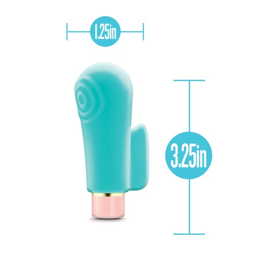 Blush Aria Sensual AF Vibrador Teal - Potente y A Prueba de Agua