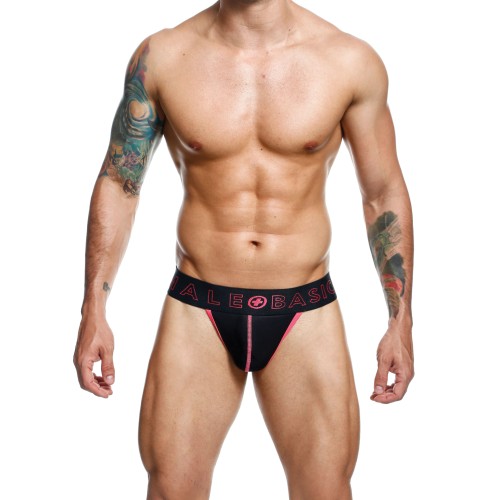 Male Basics Neon Thong Coral