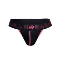 Male Basics Neon Thong Coral