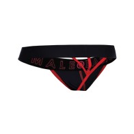 Male Basics Neon Thong Red LG