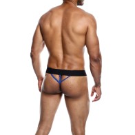 Tanga Neon Azul Real Male Basics