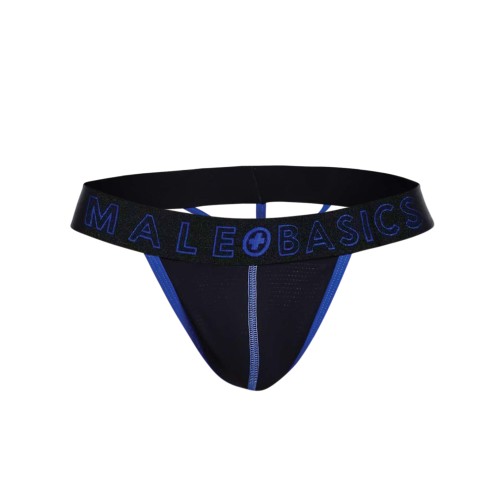 Male Basics Neon Royal Blue Thong