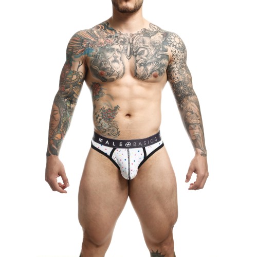 Male Basics Sexy Pouch Thong Confetti