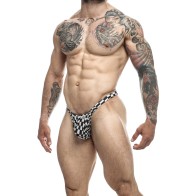 Male Basics Y Buns Thong Checkers - XL Design