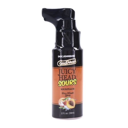 GoodHead Juicy Head Dry Mouth Spray Sour Peach 2 oz