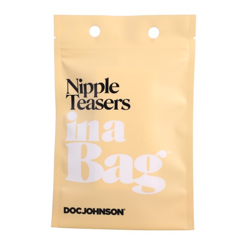 Nipple Teasers in a Bag - Smoke Black