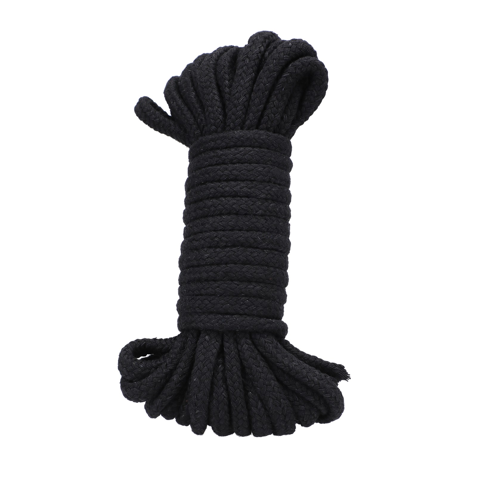 32 ft Black Cotton Rope for Bondage & Play