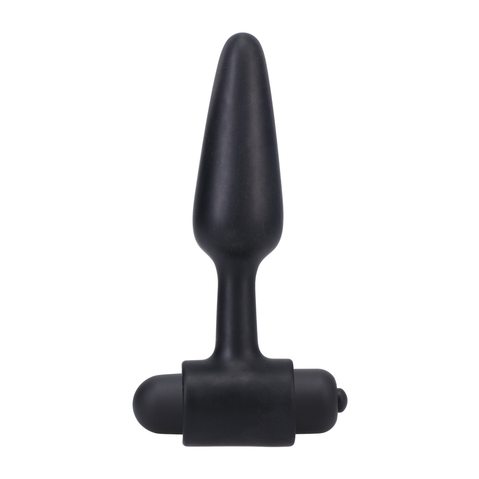 In A Bag 4 inch Vibrating Butt Plug in Black