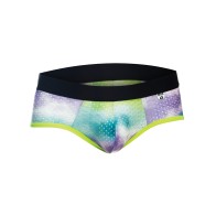 Male Basics Aero Brief - Unique Comfort in Green