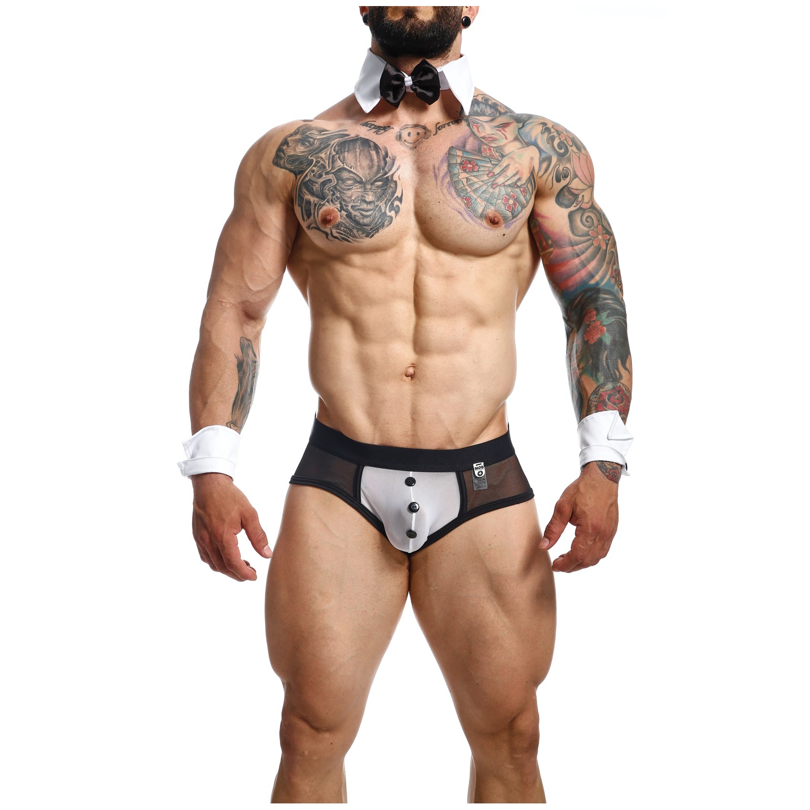 Male Basics MOB Maitre D Brief with Bow