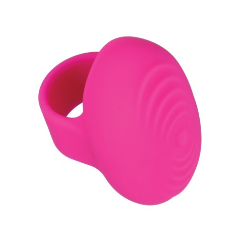 Vibrador de Dedo En Una Bolsa Rosa