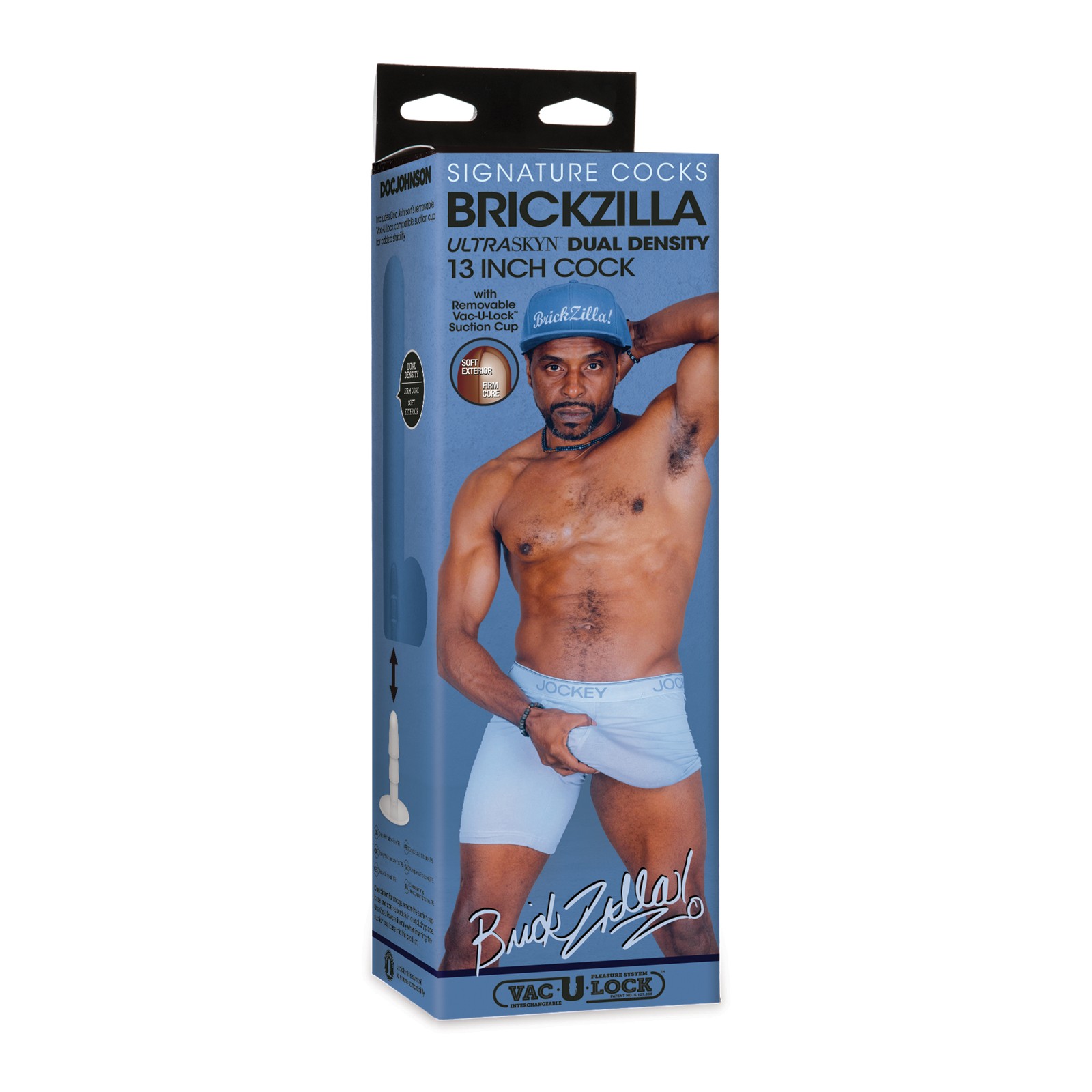 Pene Brickzilla ULTRASKYN de 13" con Ventosa