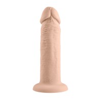 Dong Vibrador Evolved de 6" - Claro - Placer Realista