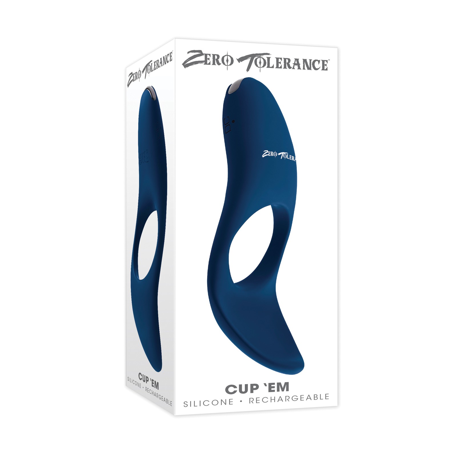 Zero Tolerance Cup 'Em - Blue Vibrating C-Ring