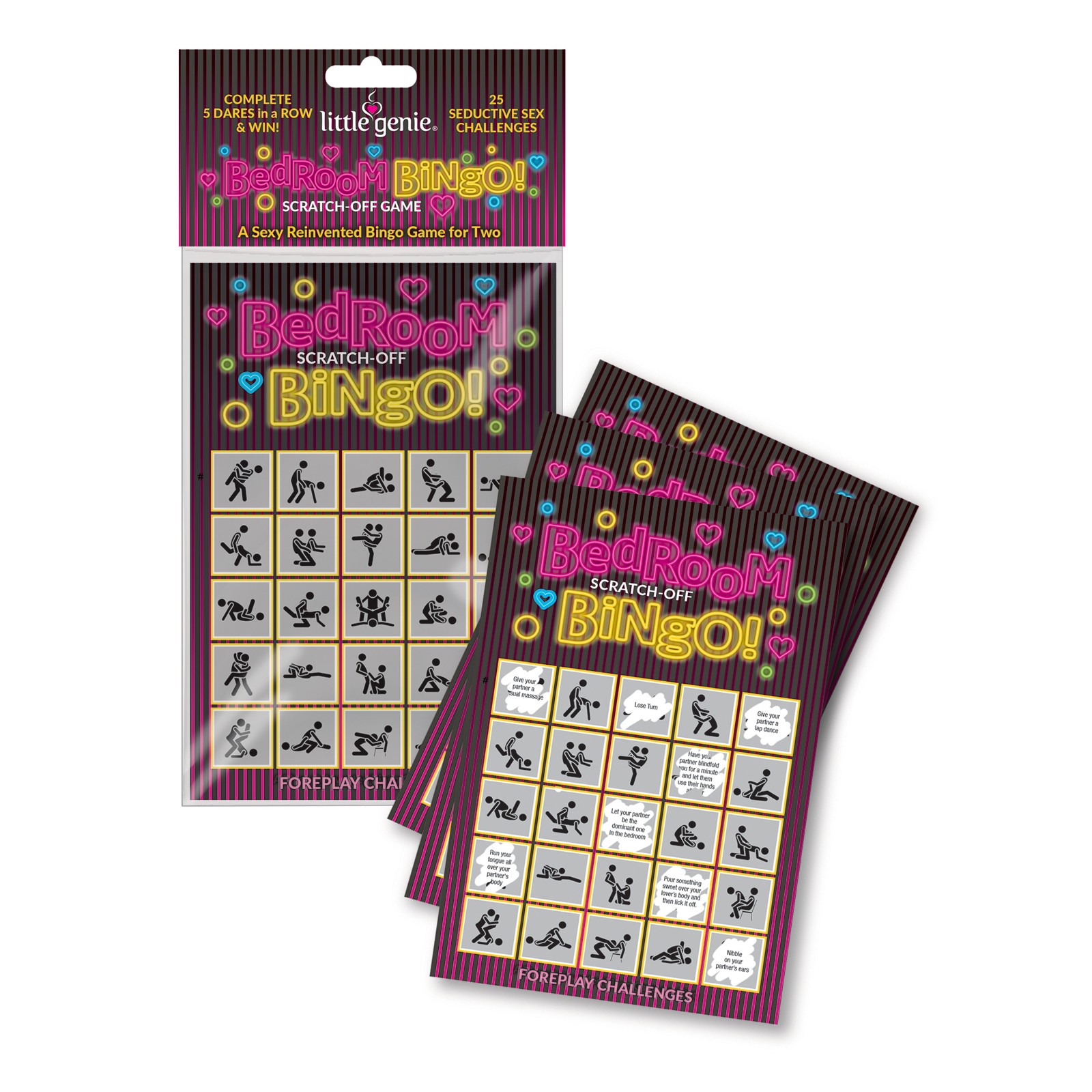 Juego de Bingo para la Cama - Raspable