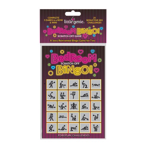 Juego de Bingo para la Cama - Raspable