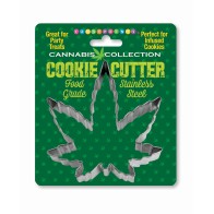 Cortador de Galletas Cannabis 4 Pulgadas