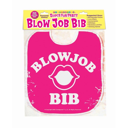 Divertido Babero Blow Job para Fiestas