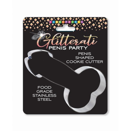 Cortador de Galletas con Forma de Pene Glitterati