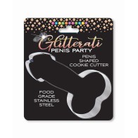 Cortador de Galletas con Forma de Pene Glitterati