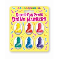 Super Fun Cocktail Markers Lively Party Accessory