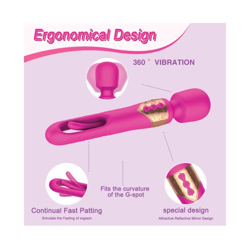 Ellie Flicking Wand - Hot Pink