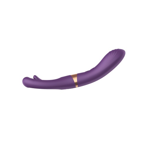 Lisa Flicking G-Spot Vibrator - Purple