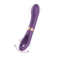 Lisa Flicking G-Spot Vibrator - Purple