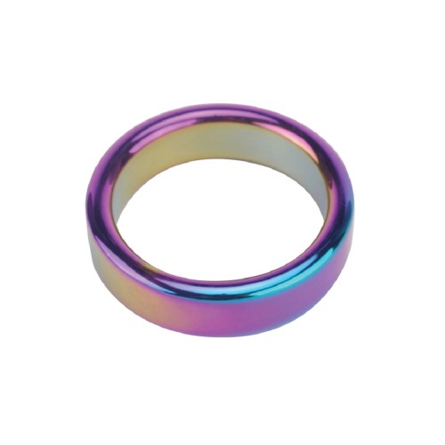 Plesur 2" Rainbow Cock Ring - Ultimate Erection