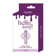 Hello Sexy Mini Wand Massager - Lilac