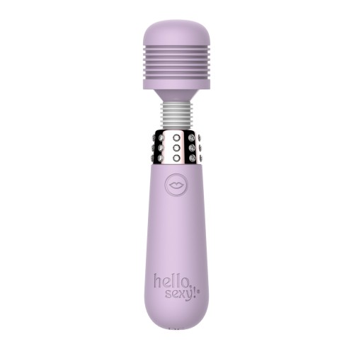 Hello Sexy Mini Wand Massager - Lilac