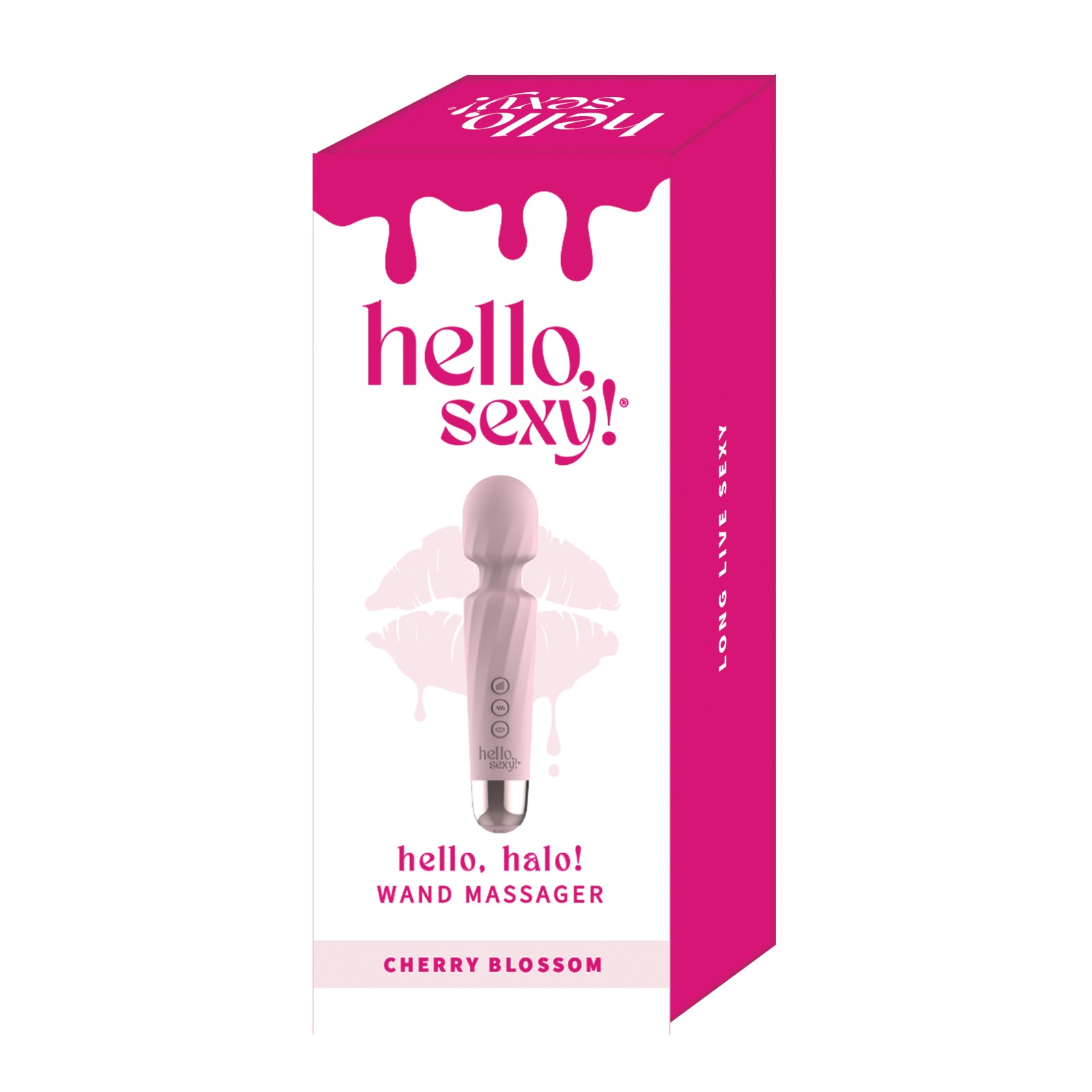 Hello Sexy Halo Wand Massager - Cherry Blossom