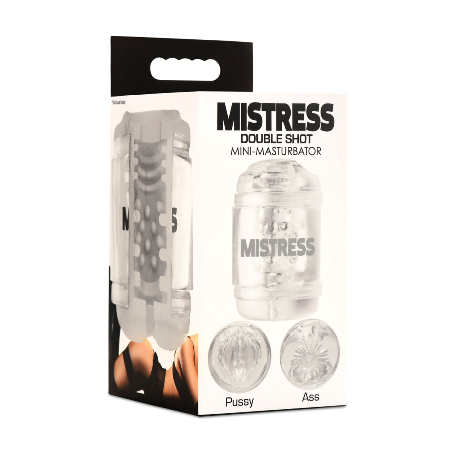 Mini Masturbador Curve Toys Mistress Doble Shot