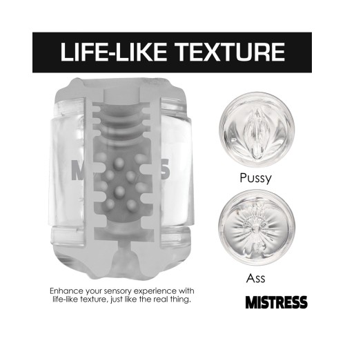 Mini Masturbador Curve Toys Mistress Doble Shot