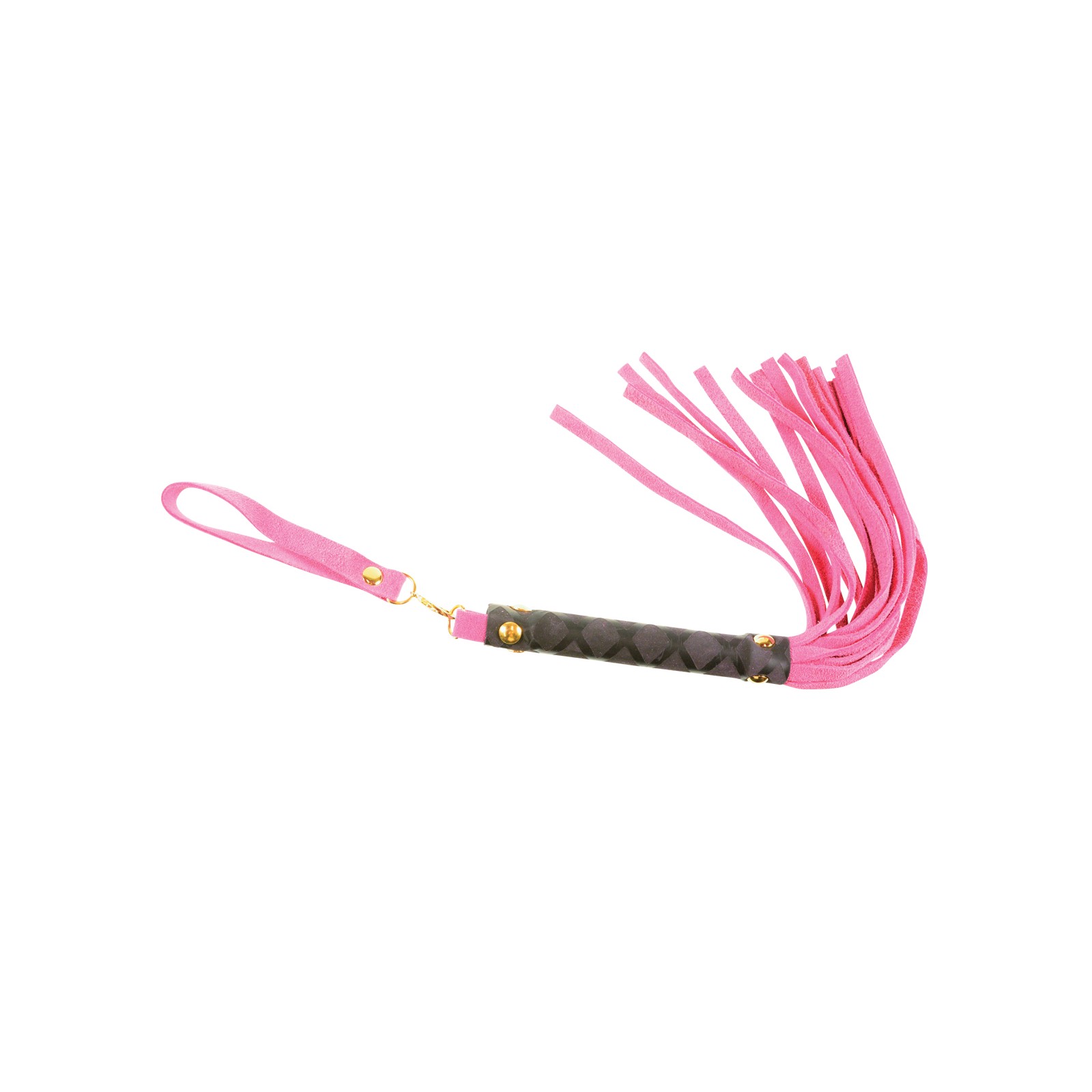 Flogger de Cuero Mini Plesur - Rosa