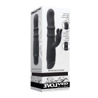 Evolved Ringmaster Conejo Vibrador Negro