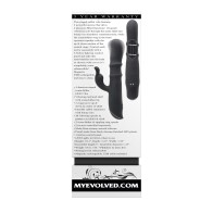 Evolved Ringmaster Conejo Vibrador Negro