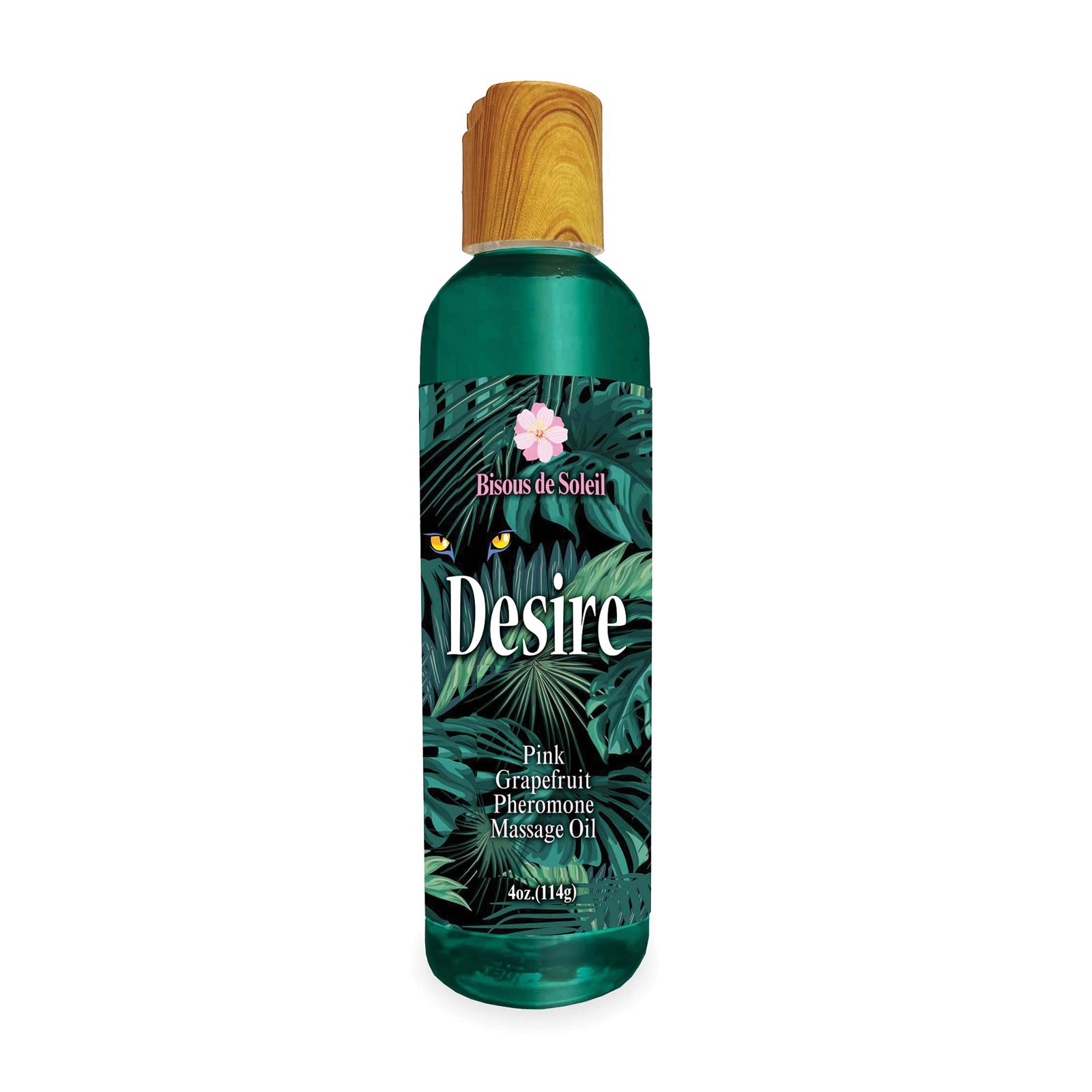 Aceite de Masaje con Feromonas Desire - 4 oz Pomelo Rosa